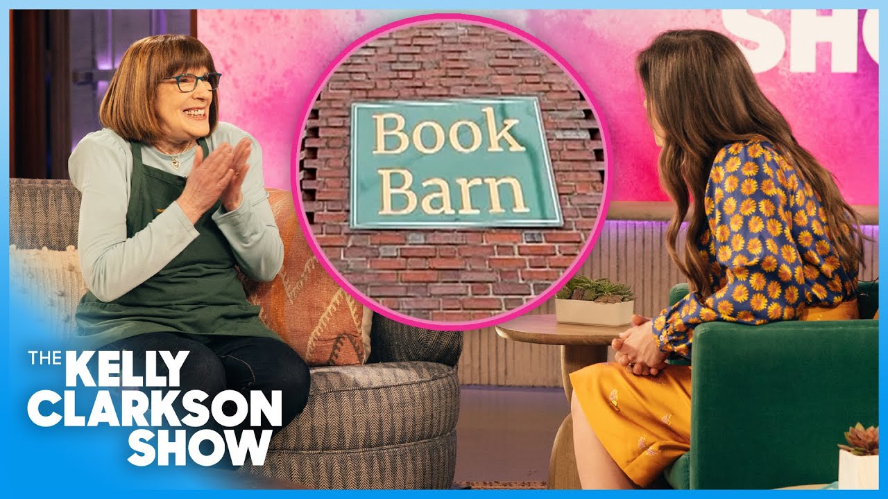 Book Barn featured on the Kelly Clarkson show